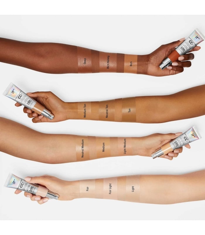 IT COSMETICS-YOUR SKIN BUT BETTER™ CC+ CREAM OIL FREE MATTE-CC Crème Correctrice Mate Haute Couvrance Anti-Pores Apparents SPF 40