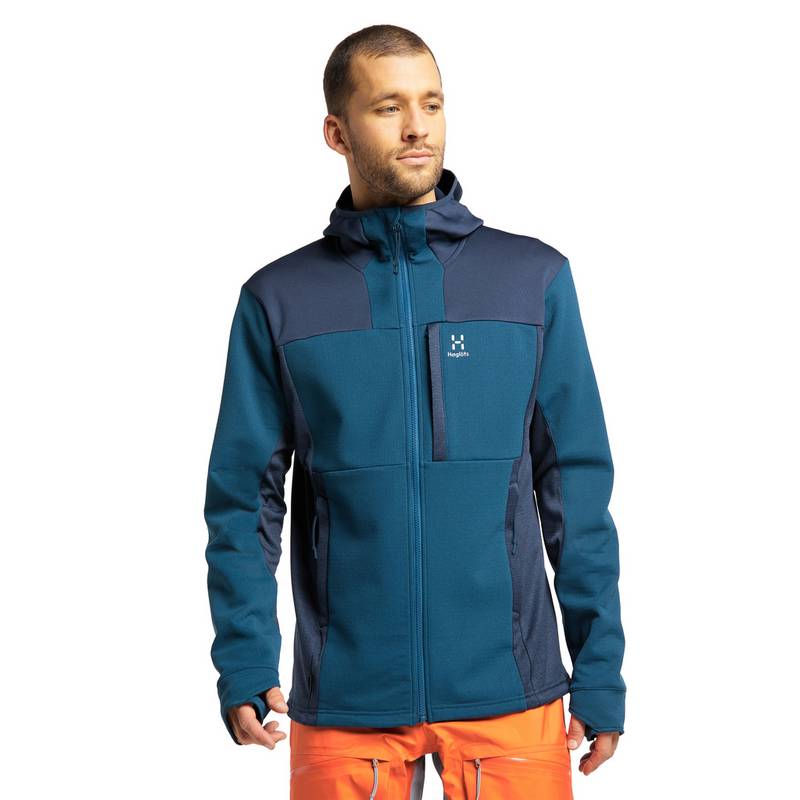 Haglfs Vassi Mid Hood Fleecejacke Herren