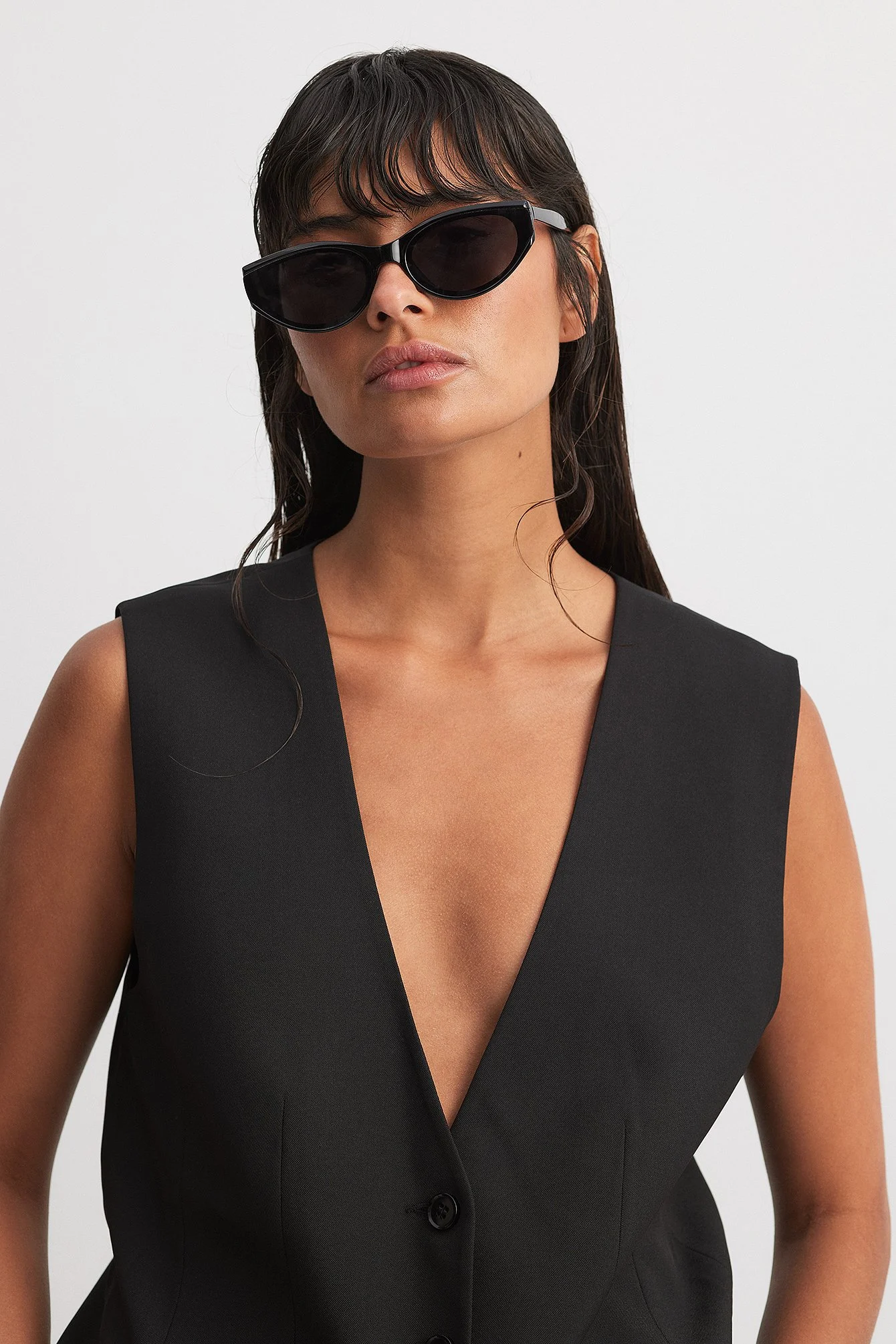 Slim Cateye Sunglasses