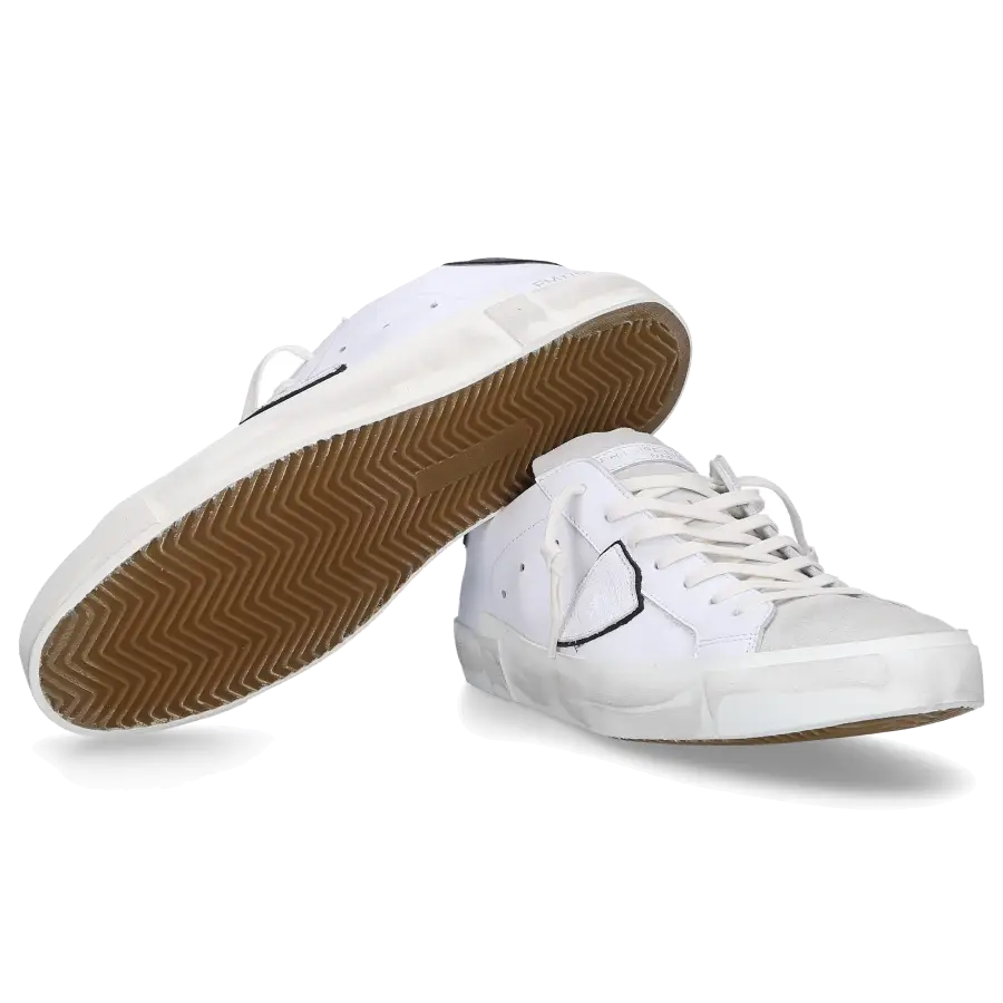Philippe Model - Sneaker low PRLU Kalbsleder - weiß