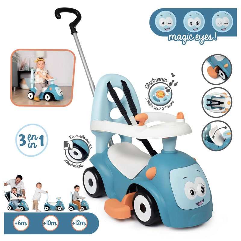 Porteur Maestro Balade bleu Smoby