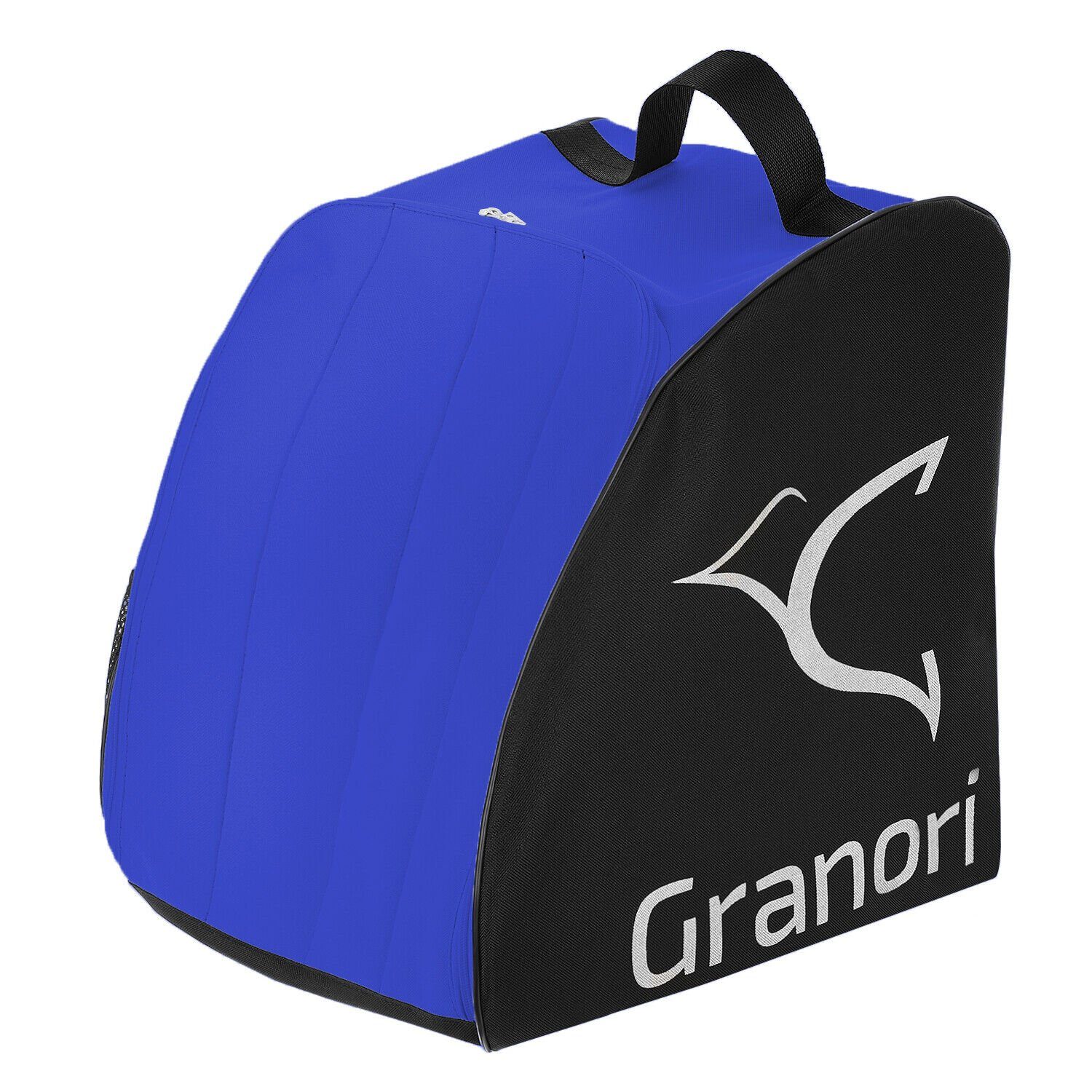 Granori Skirucksack Skischuhtasche für Skistiefel und Helm (gepolstert und abschließbar), mit Entwässerungsöffnung und Außenfach