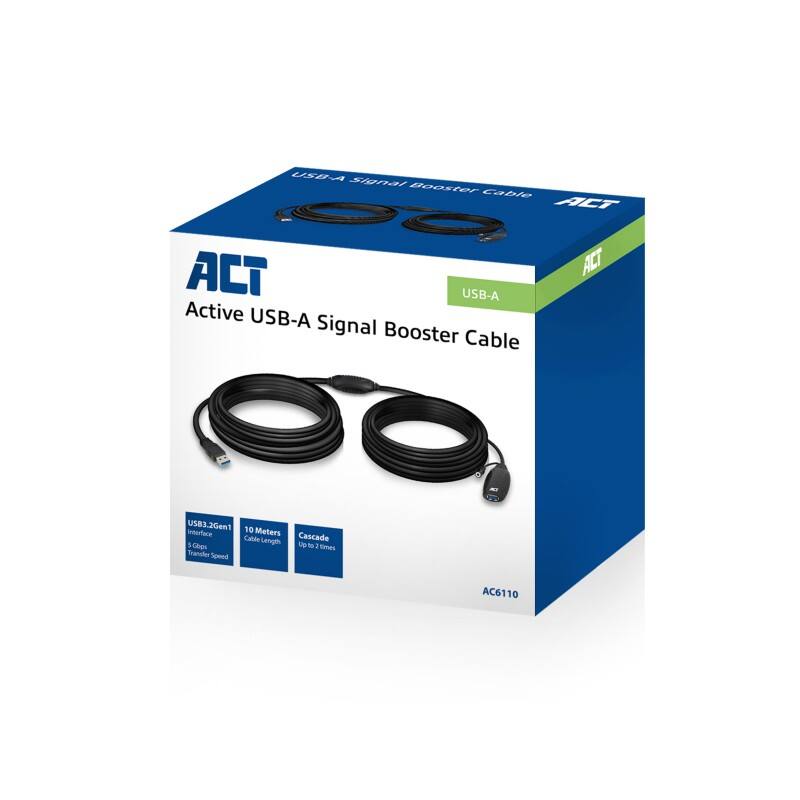 ACT USB-Signalverstärker, 10 Meter