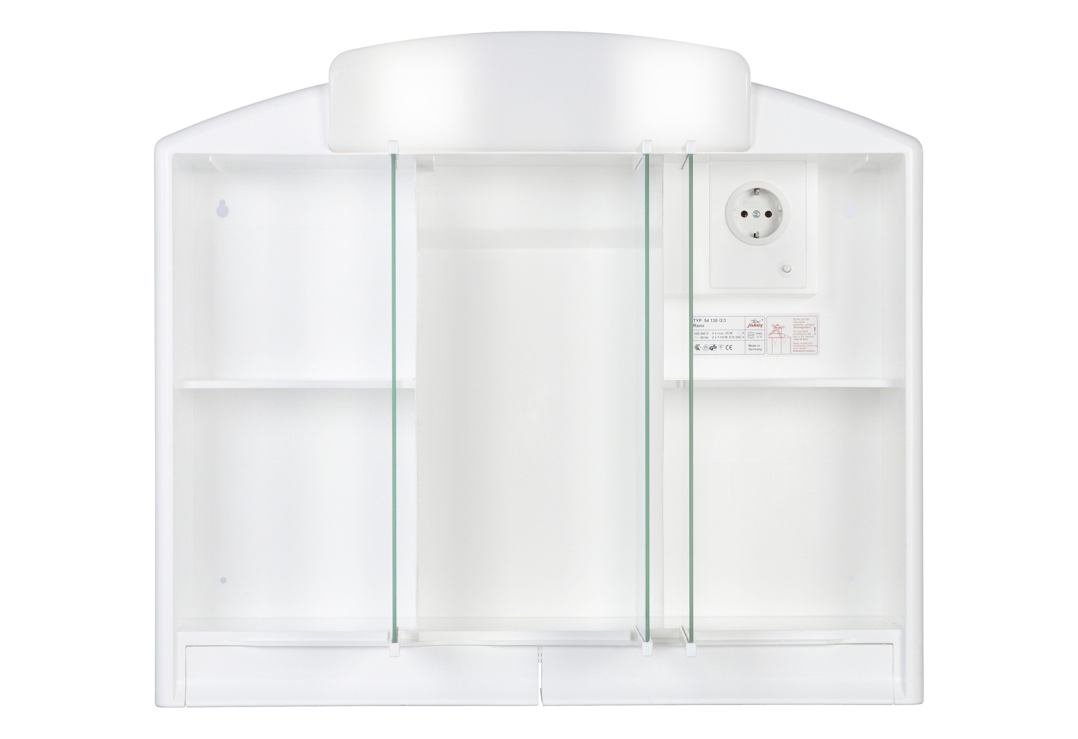 jokey Spiegelschrank Rano weiß, 59 cm Breite