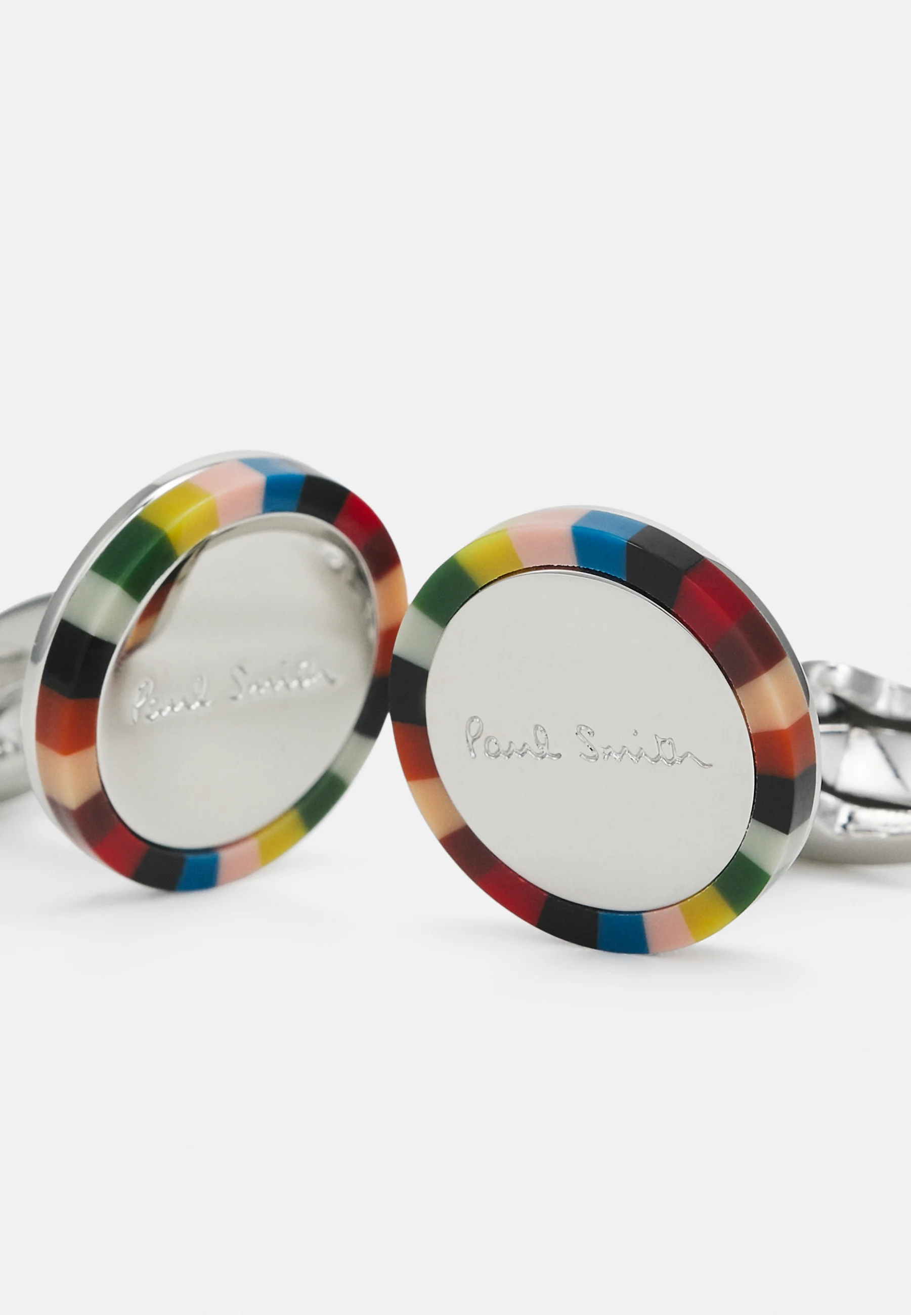 Gemelos Paul Smith con borde de firma unisex - Gemelos