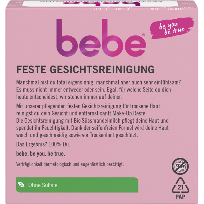 Feste Gesichtsreinigung