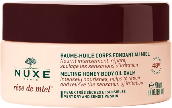 Nuxe Rêve de Miel Zartschmelzender Honig-Ölbalsam für den Körper Körperbalsam