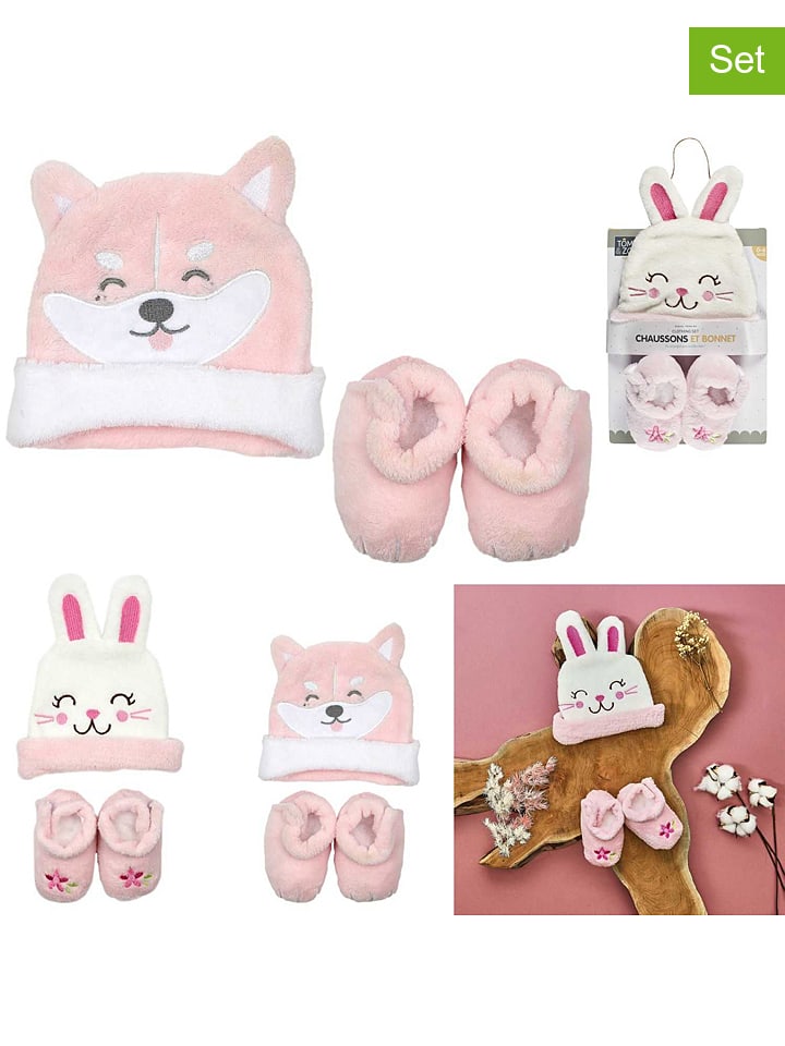 The Home Deco Kids 3tlg. Set: Mütze und Schuhe (Überraschungsprodukt) günstig kaufen onesize