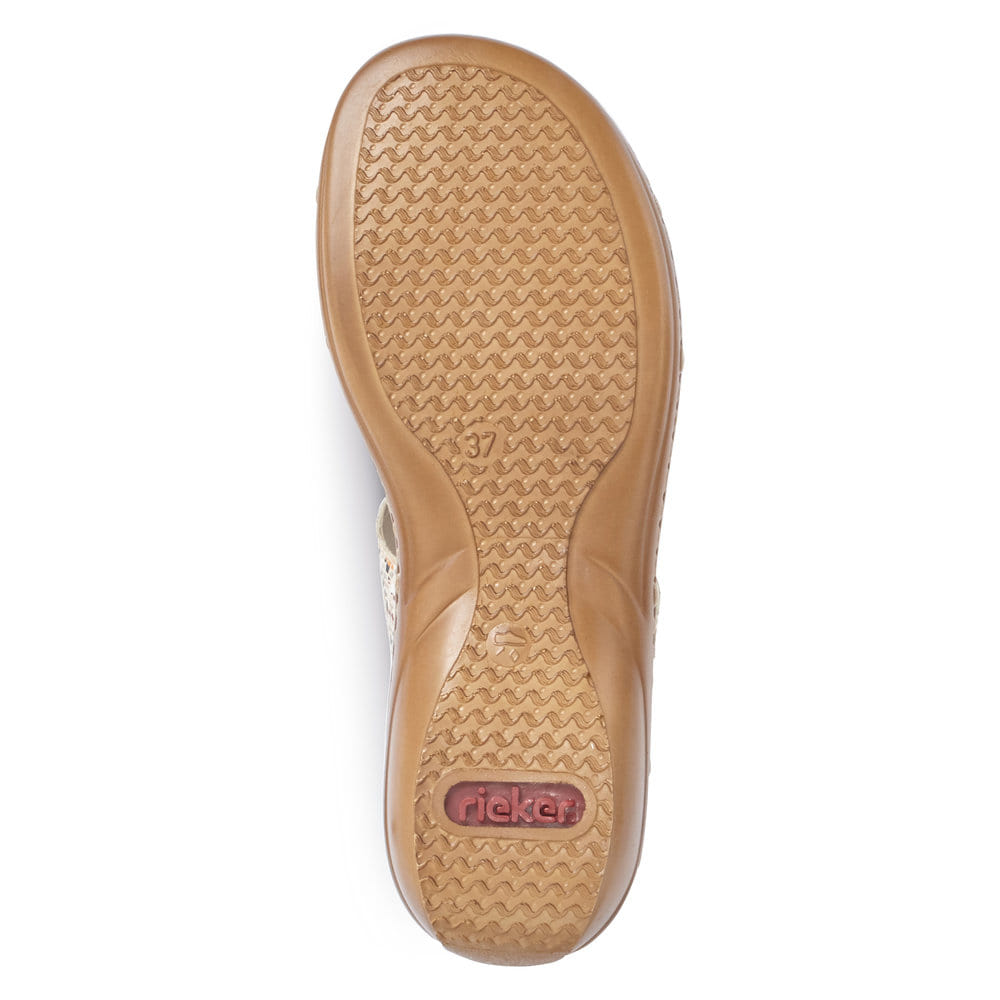 Rieker Damen Pantoletten multi