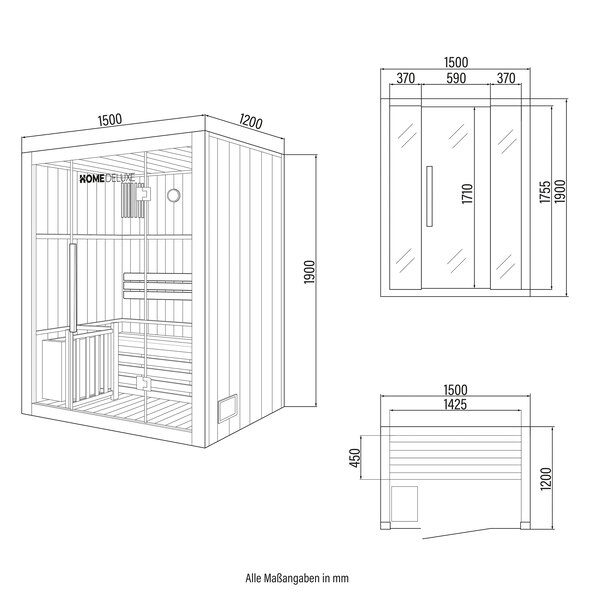 Sauna SKYLINE L