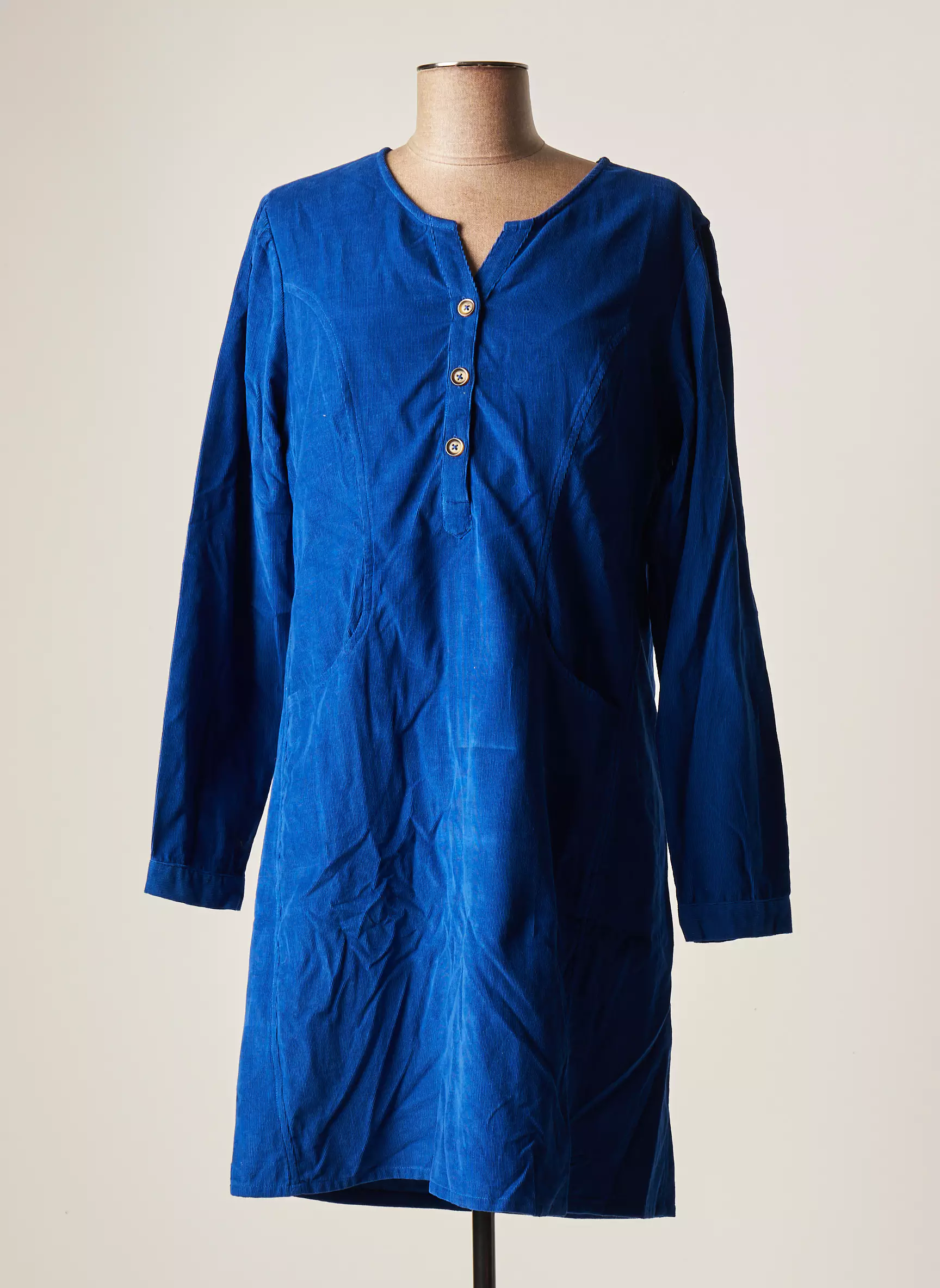 Agathe   Louise Robes Courtes Femme couleur bleu