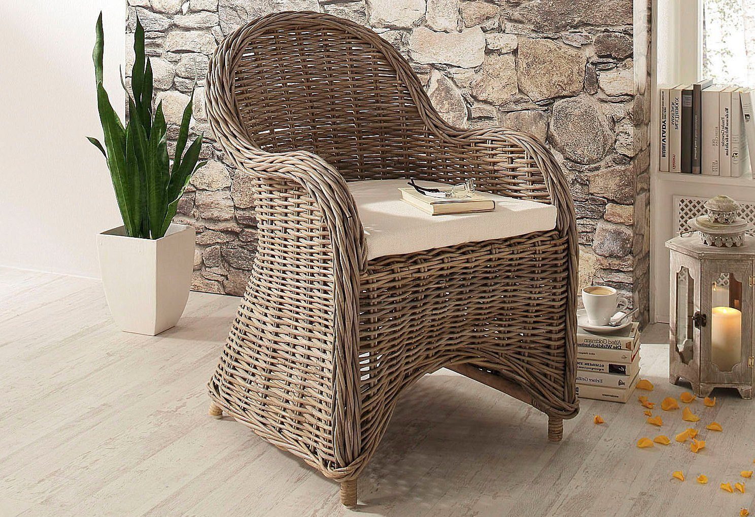 Home affaire Rattanstuhl sesselschau