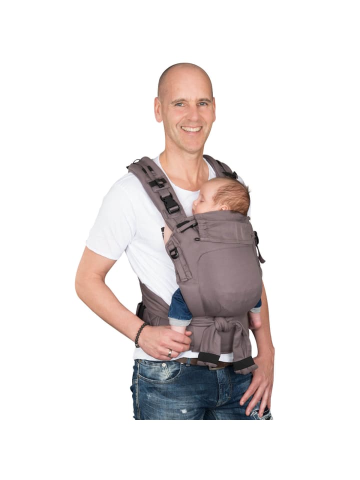 Hoppediz Babytrage Nabaca Basic-Set in Klassik grau günstig kaufen onesize