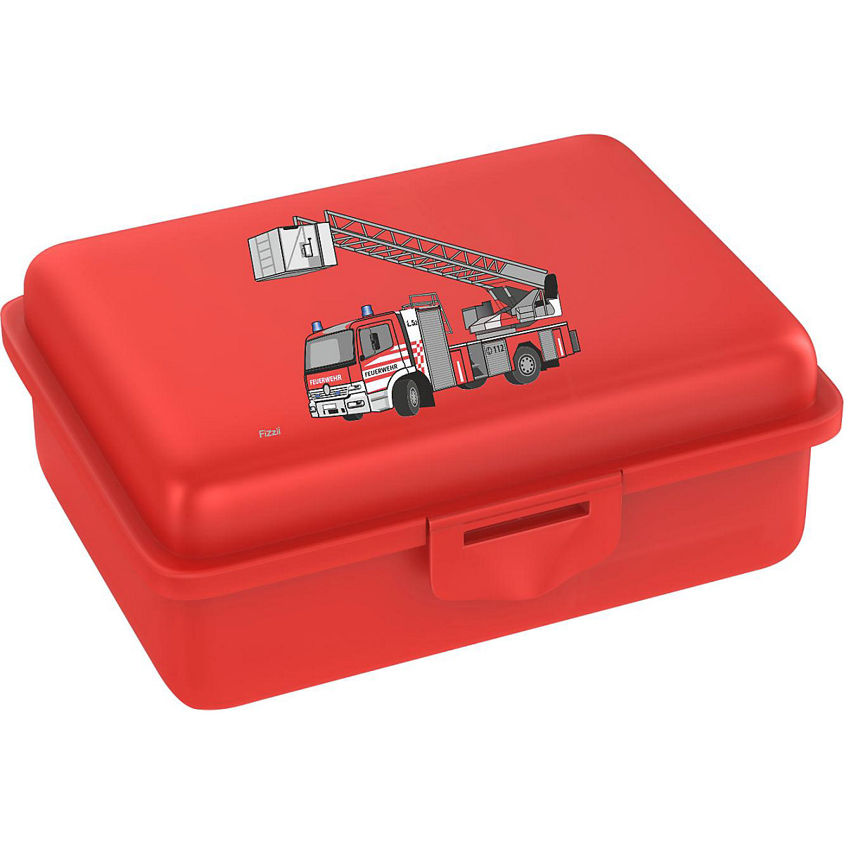 Brotdose Feuerwehr mit Trennfach