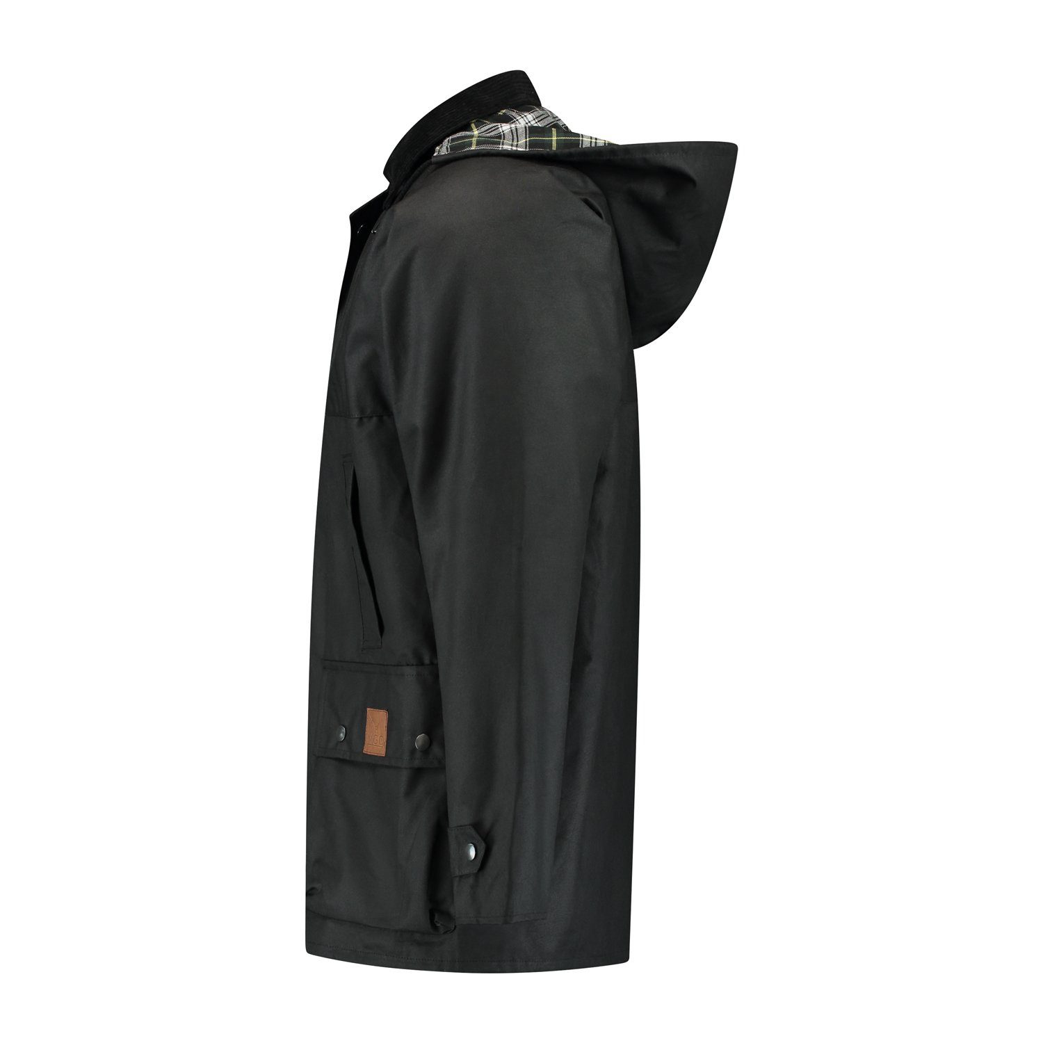 MGO Outdoorjacke Bradford Wax Jacket winddicht und wasserabweisend