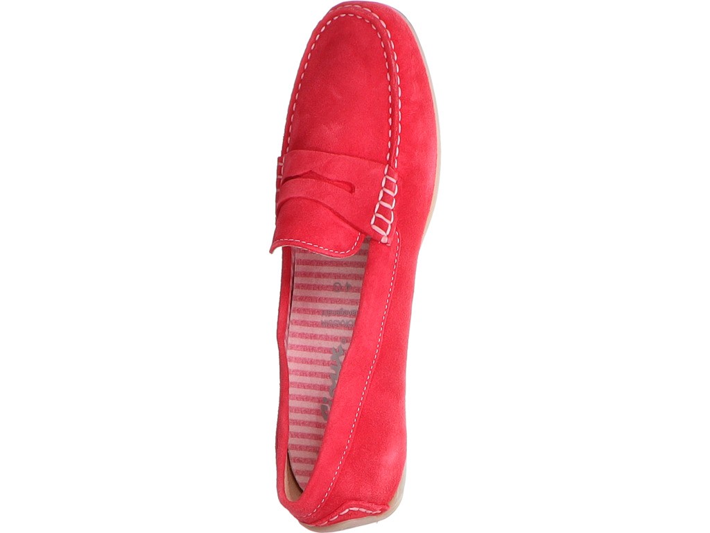 SIOUX Sportliche Slipper lila/pink