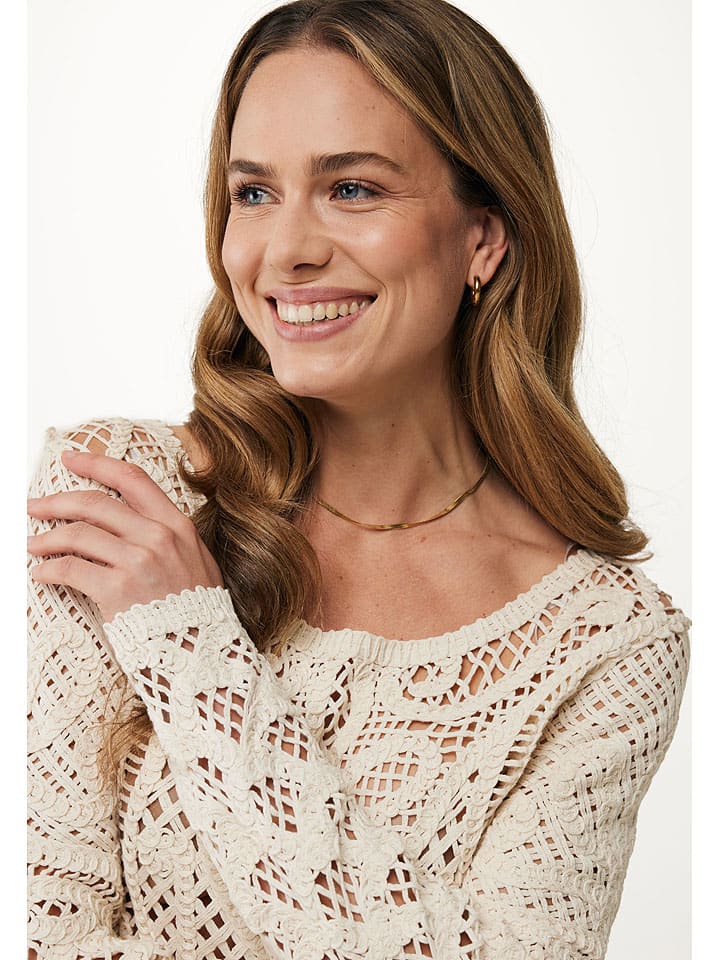Mexx Pullover in Sand günstig kaufen