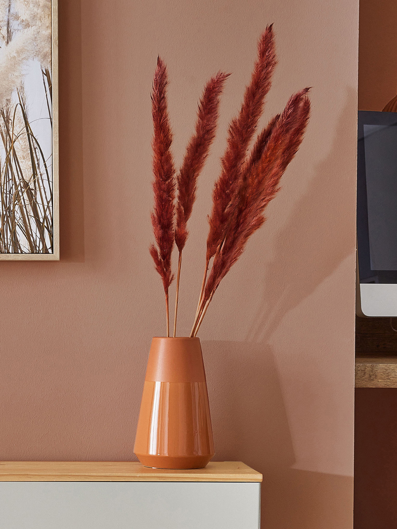 Egypt Vase, Orange