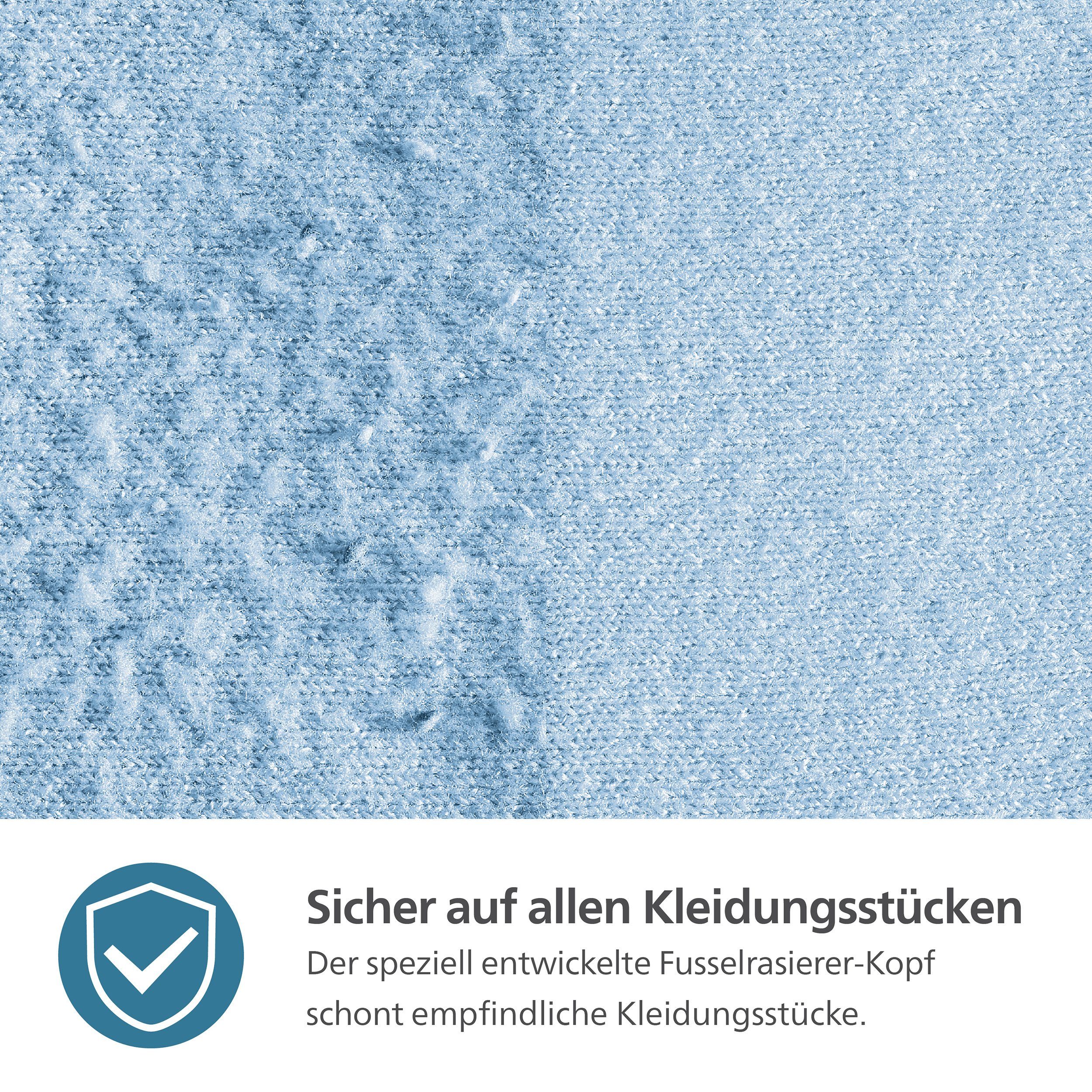 Philips Fusselrasierer 1000 Series GCA2100/20, mit 90 Minuten Akkulaufzeit, inkl. USB-Ladekabel & Reinigungsbürste
