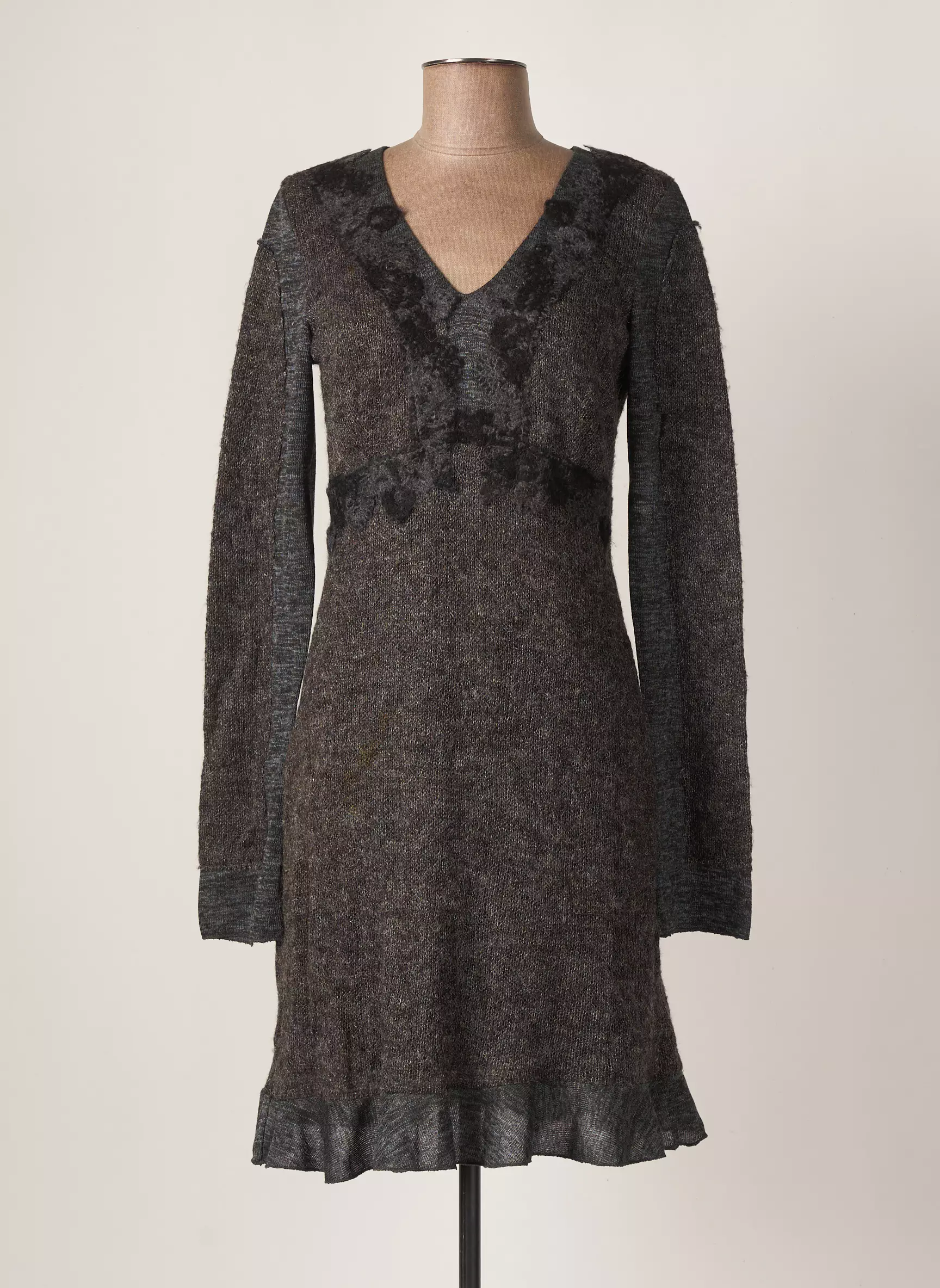 Amati Robes Pulls Femme couleur gris
