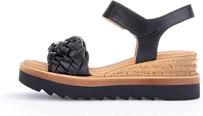 GABOR Klassische Sandalen schwarz