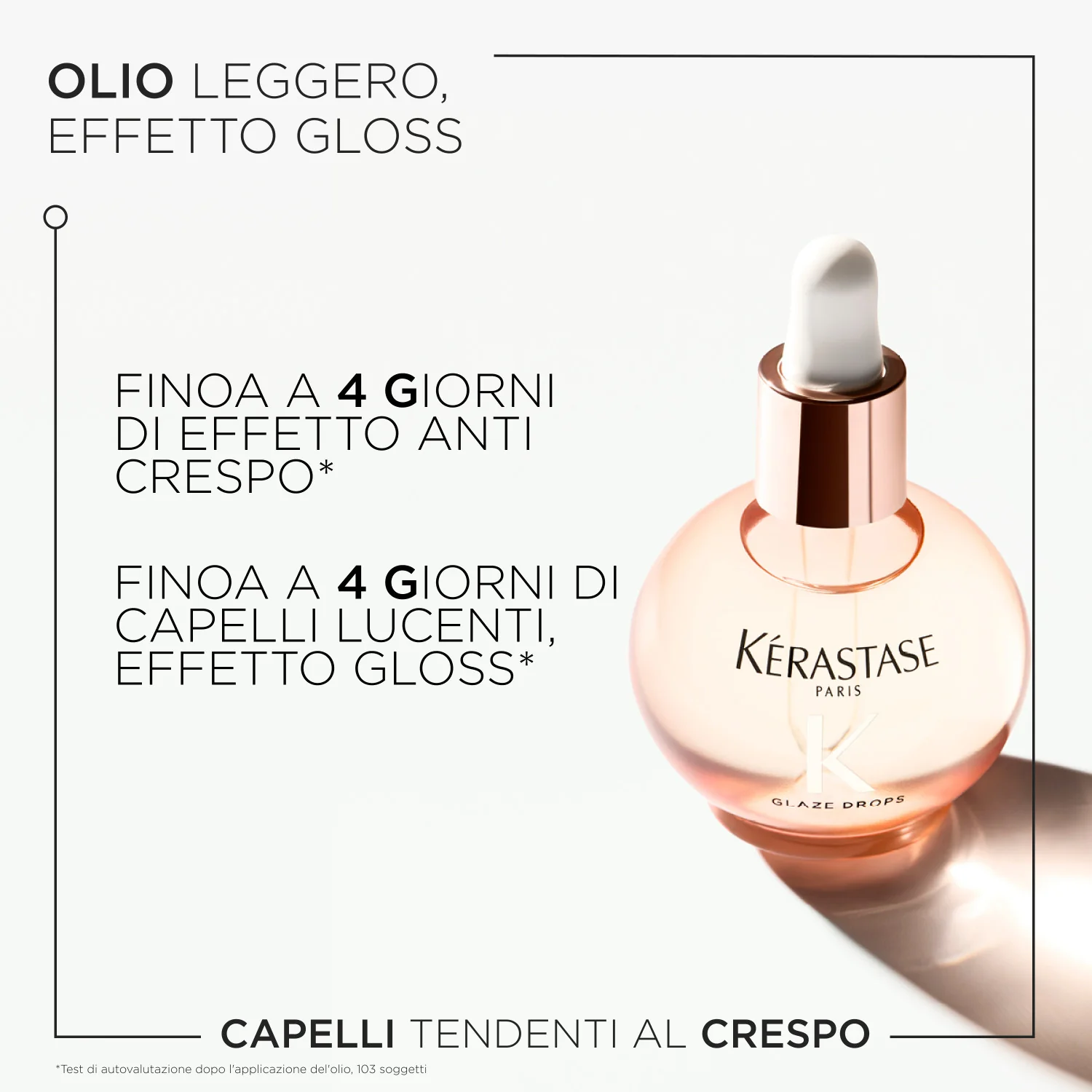 Picături Gloss Absolu Glaze - Ulei de păr pentru coafat și finisare, Ulei de păr