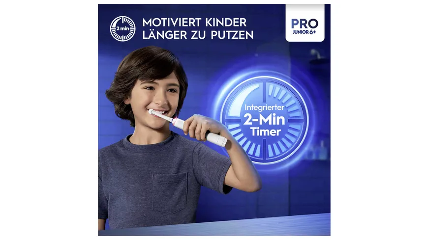 Oral-B Elektrische Zahnbürste Pro Junior Frozen