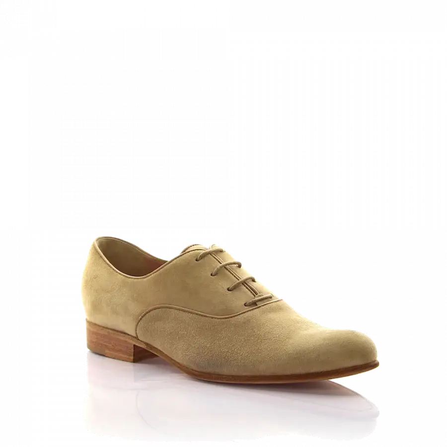 Unützer - Halbschuhe Veloursleder beige - beige