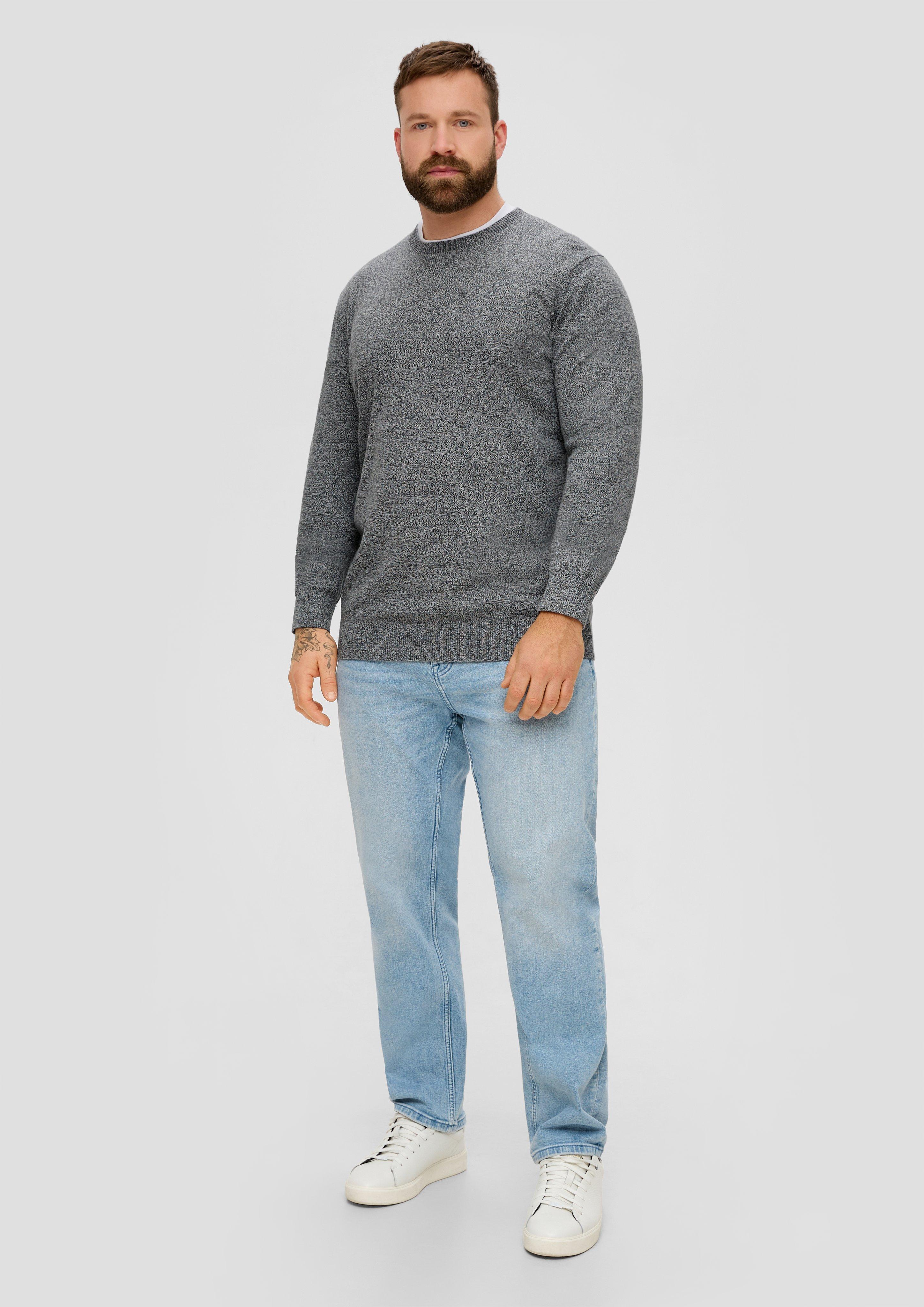 Strickpullover aus Effektgarn  2143366-98X1