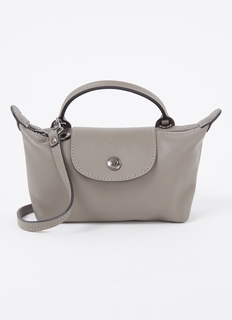 Geantă de mână din piele Longchamp Le Pliage Xtra