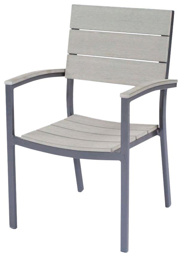 Garden Pleasure Gartenstuhl OLIVIA (Set, 2 St), 2er Set, Polyrattan