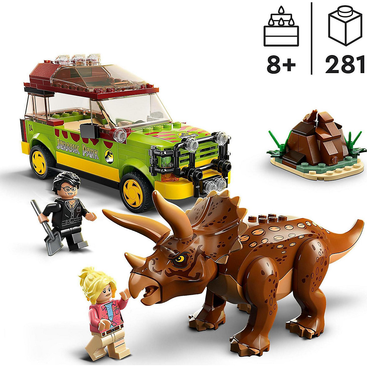 LEGO® Jurassic World 76959 Triceratops-Forschung