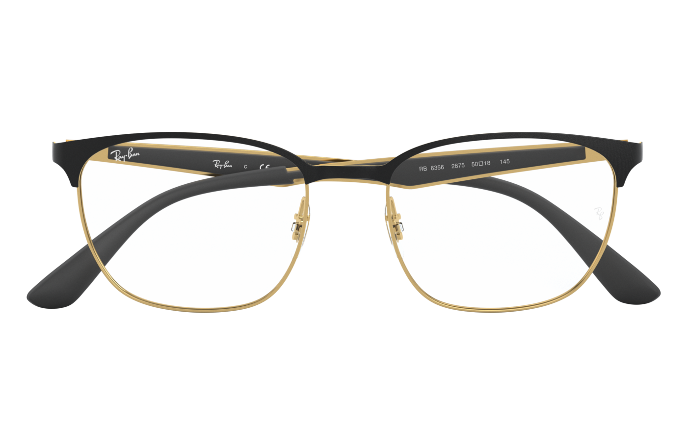 RB6356 OPTICS - Negru lucios pe auriu