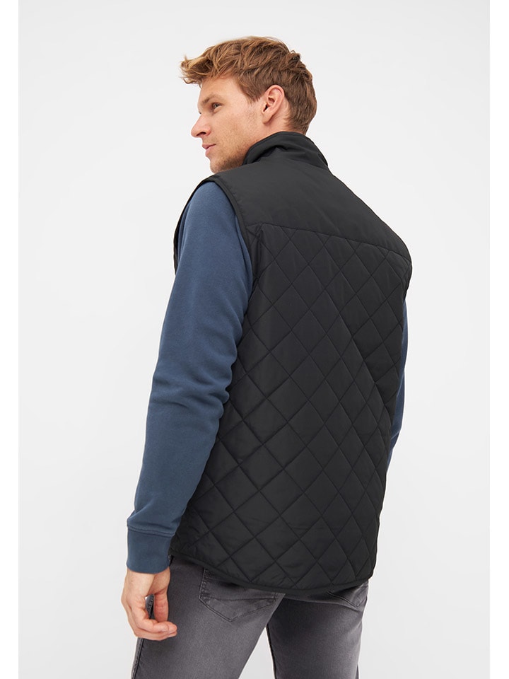 Derbe Weste in Schwarz günstig kaufen