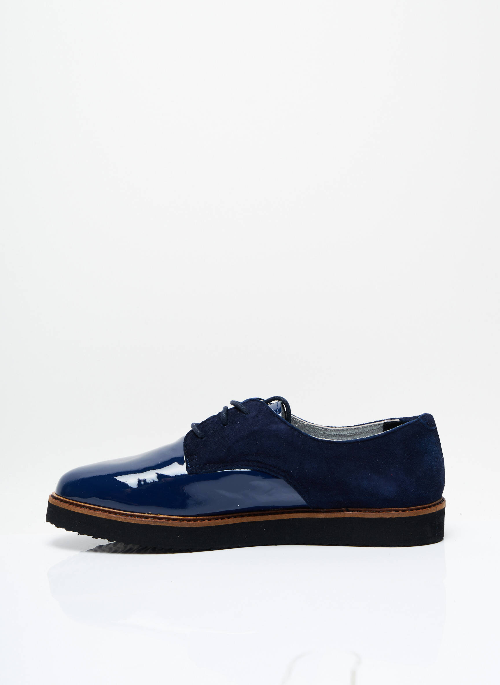 Ippon Vintage Derby Femme couleur bleu