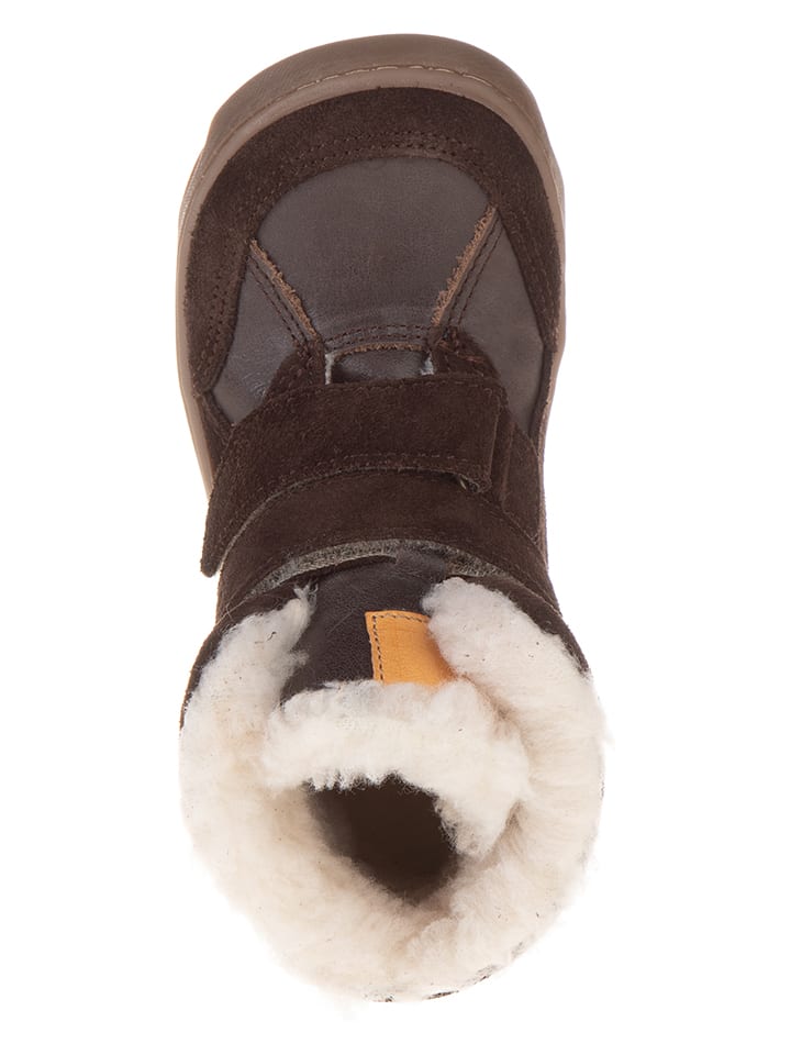 POM POM Leder-Barfußschuhe in Braun günstig kaufen