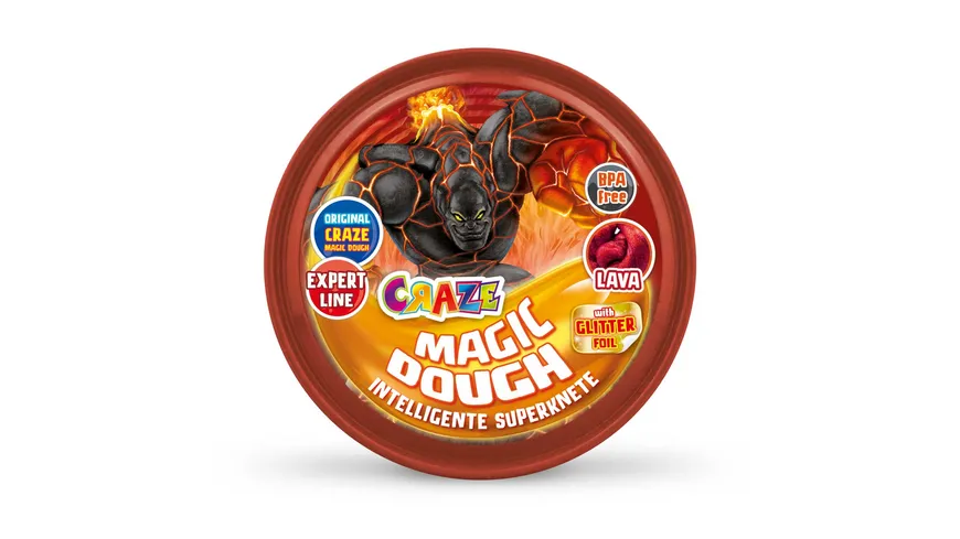CRAZE - MAGIC DOUGH Dose mit 70gr intelligenter Superknete - Elements 70 g