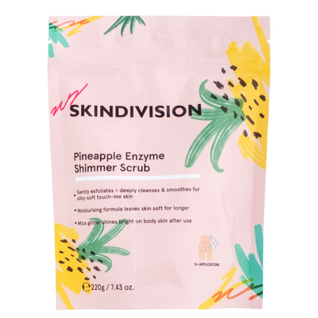 Ananas Enzym Schimmer Scrub