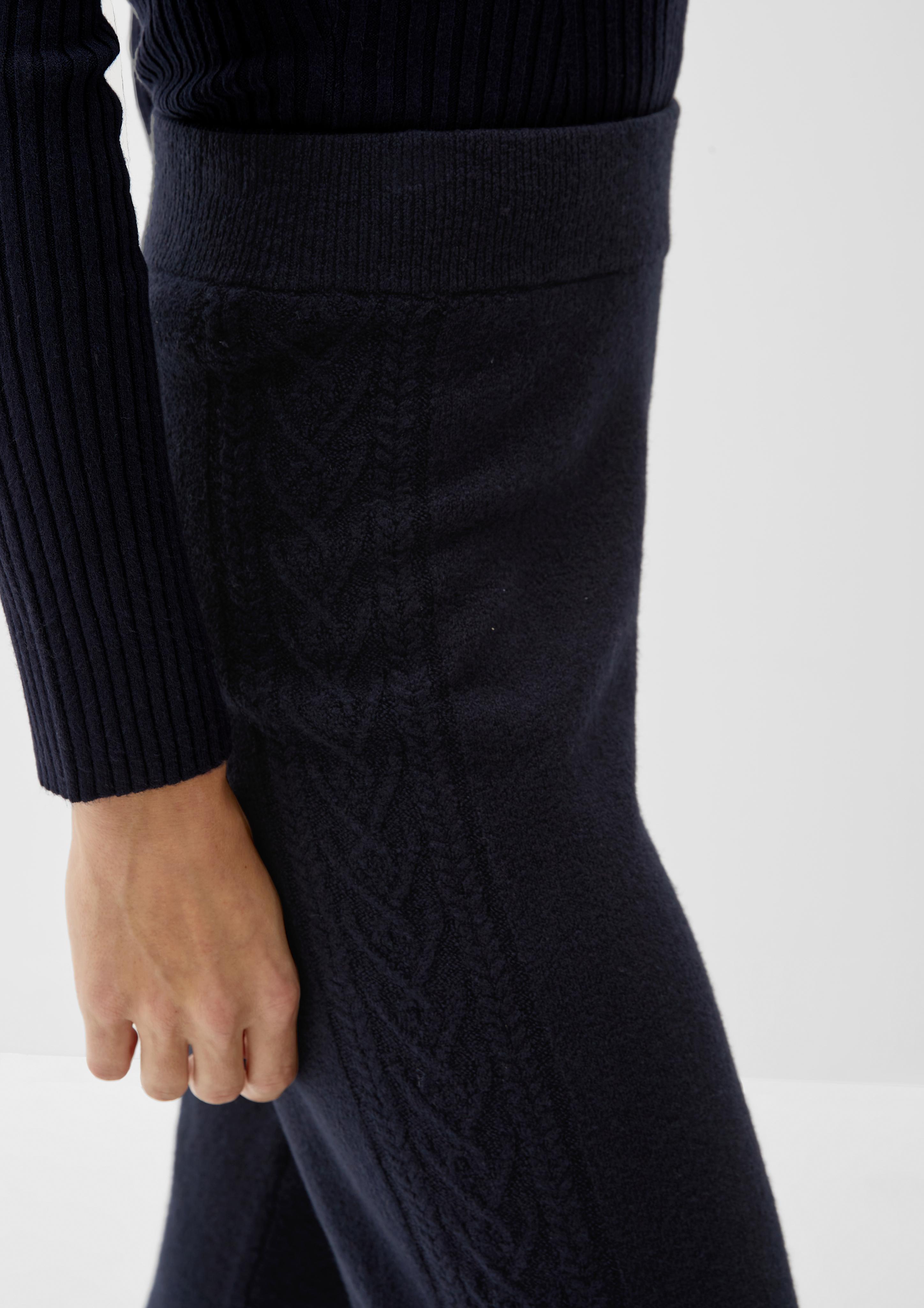Regular: Strickhose mit Zopfmuster  2124332-5959