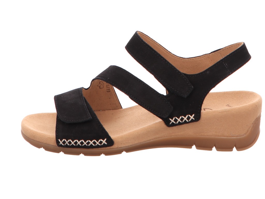 GABOR Klassische Sandalen schwarz 83.734