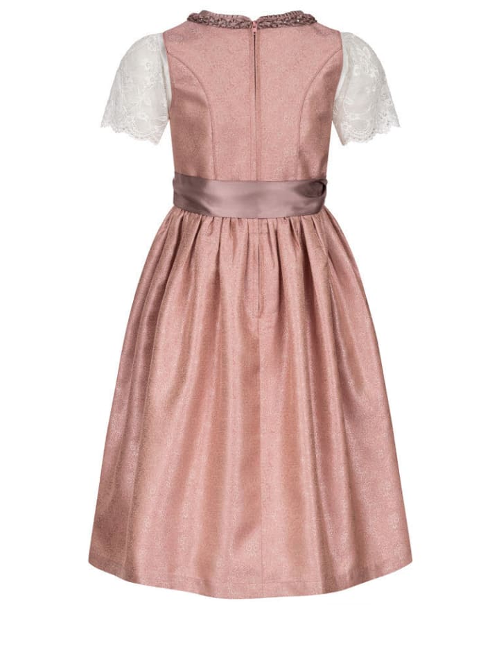 Nübler Kinderdirndl 3-teilig Sabrina in Rosa günstig kaufen