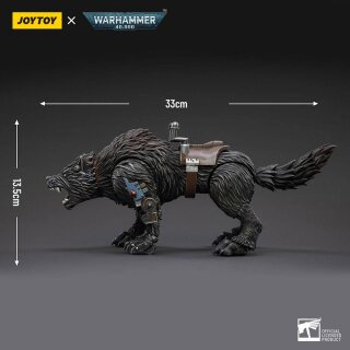 Warhammer 40k Actionfigur 1/18 Space Wolves Thunderwolf Cavalry Frode