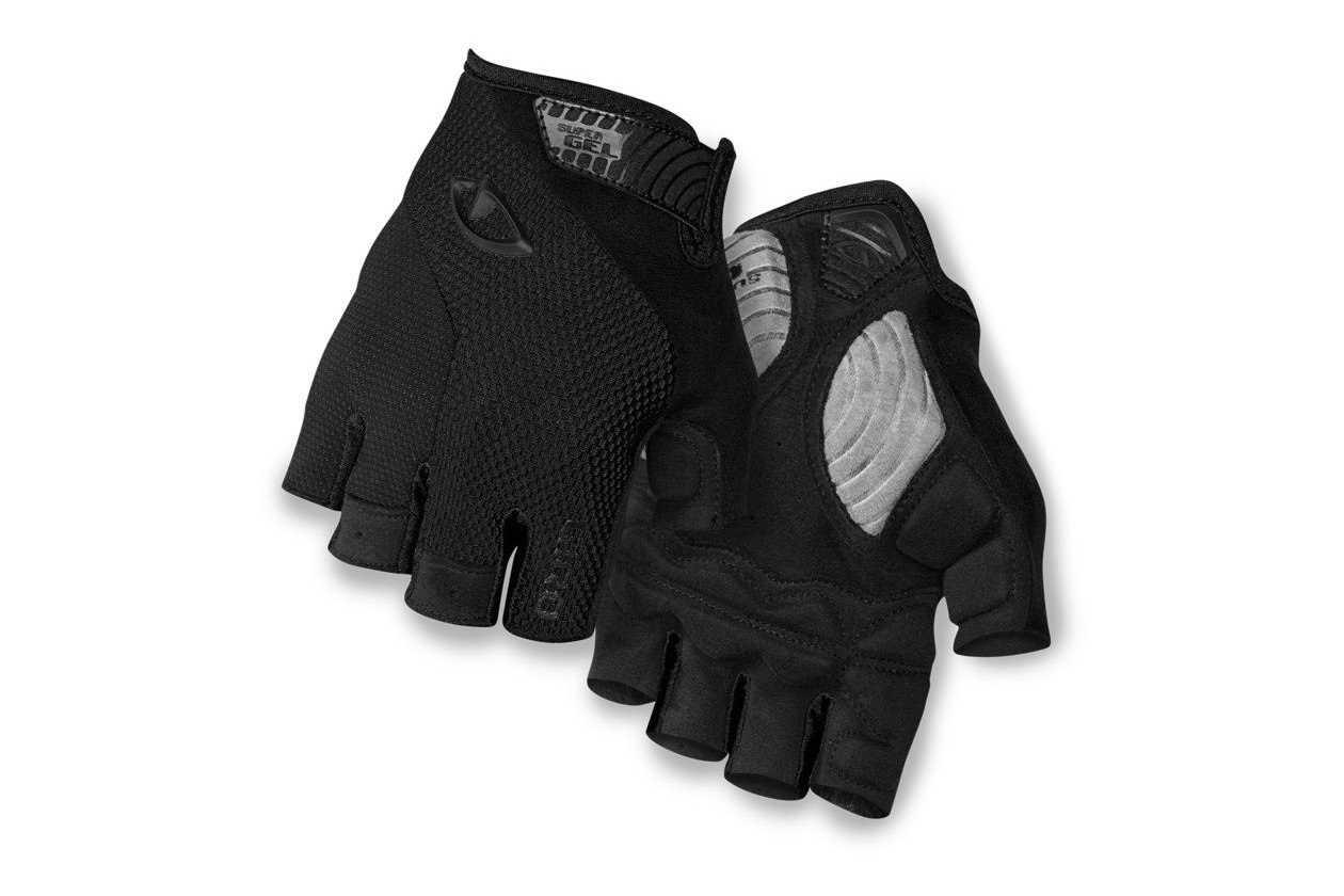 Giro Strade Dure Super Gel Kurzfinger Handschuhe - black - 2023