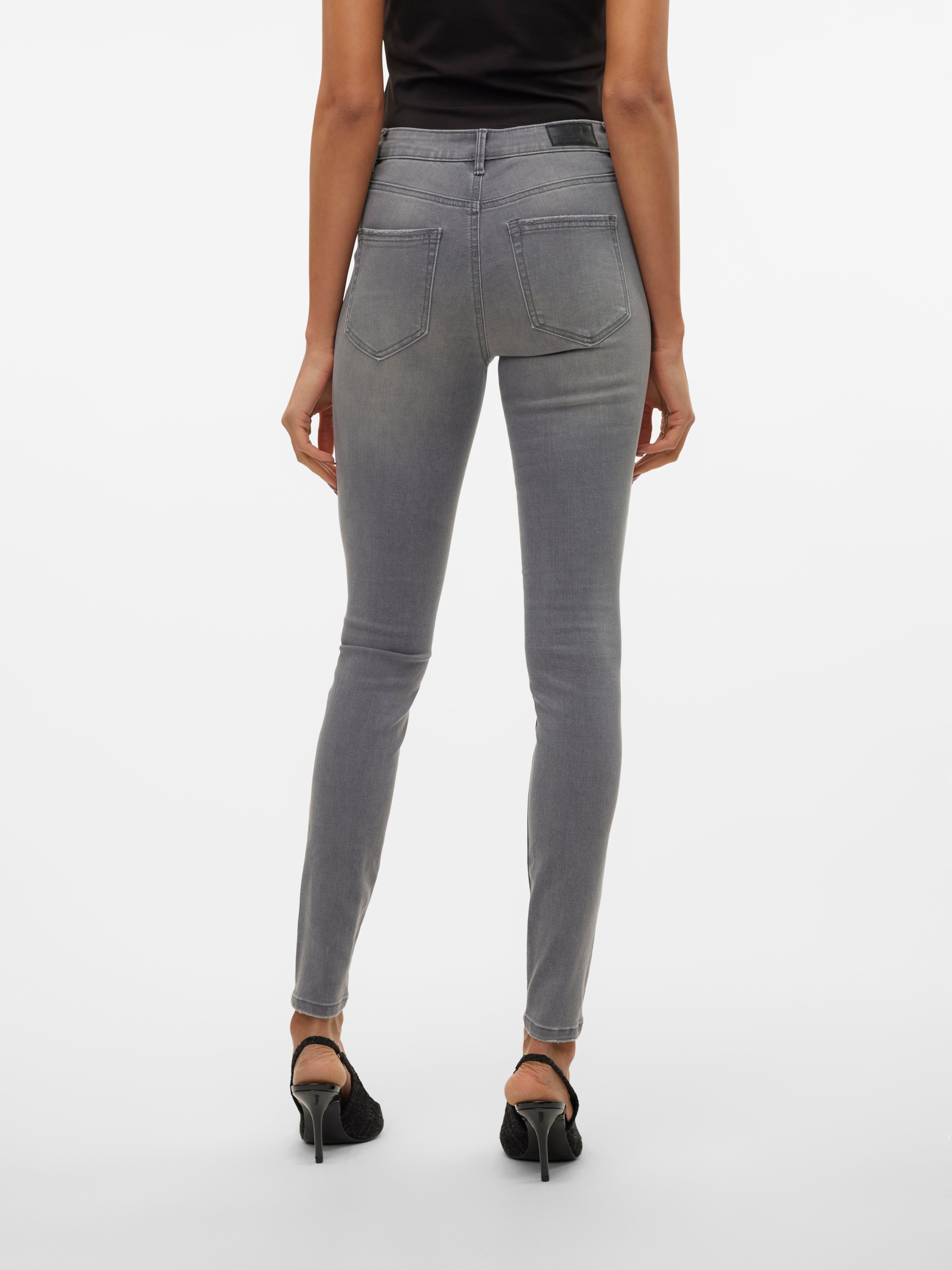 VMFLASH Mid Rise Skinny Fit Jeans