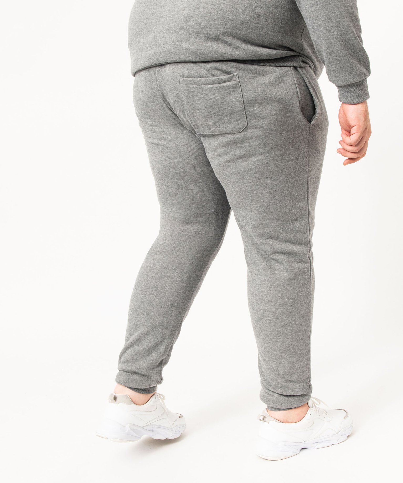 Pantalon de jogging homme molletonné gris | GEMO
