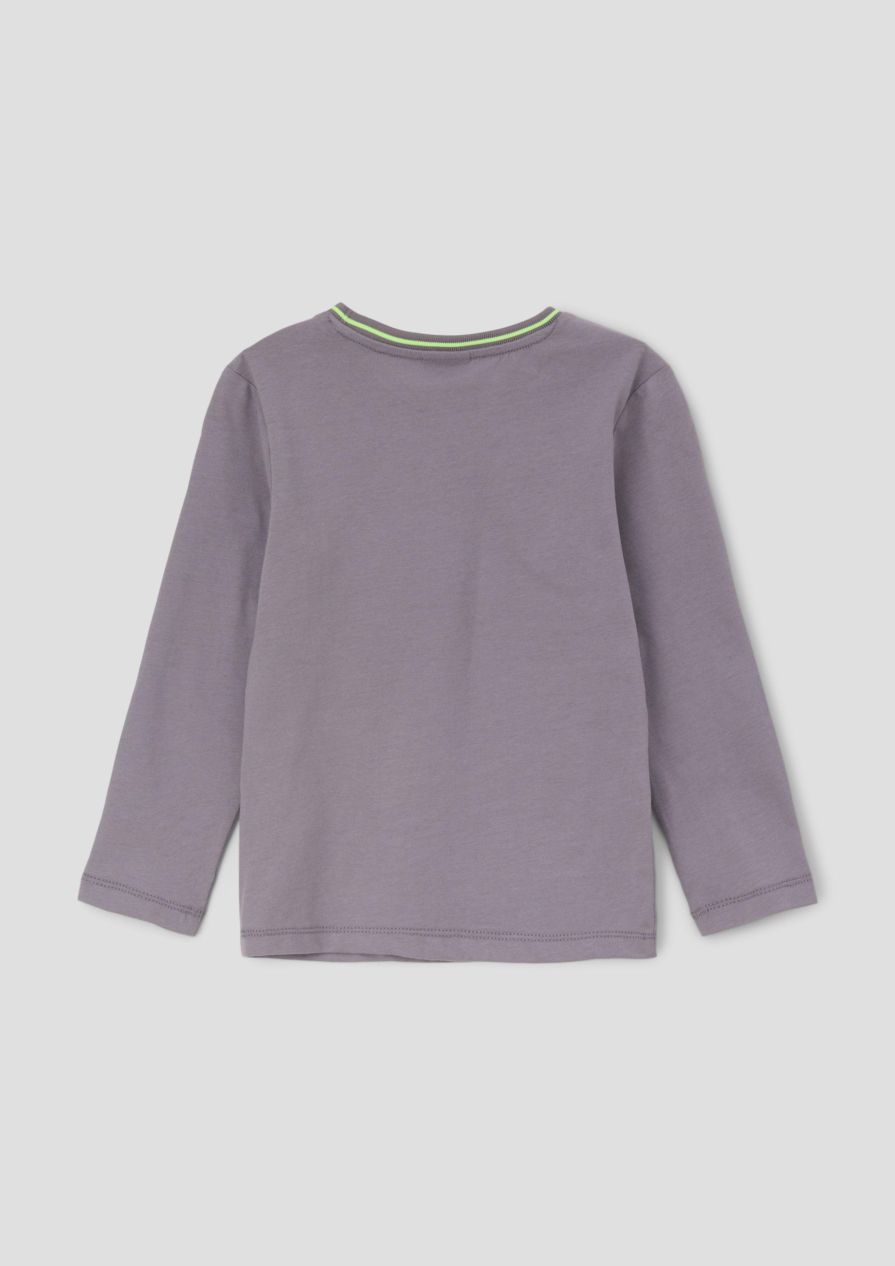 Longsleeve mit Frontprint  2140412-9206