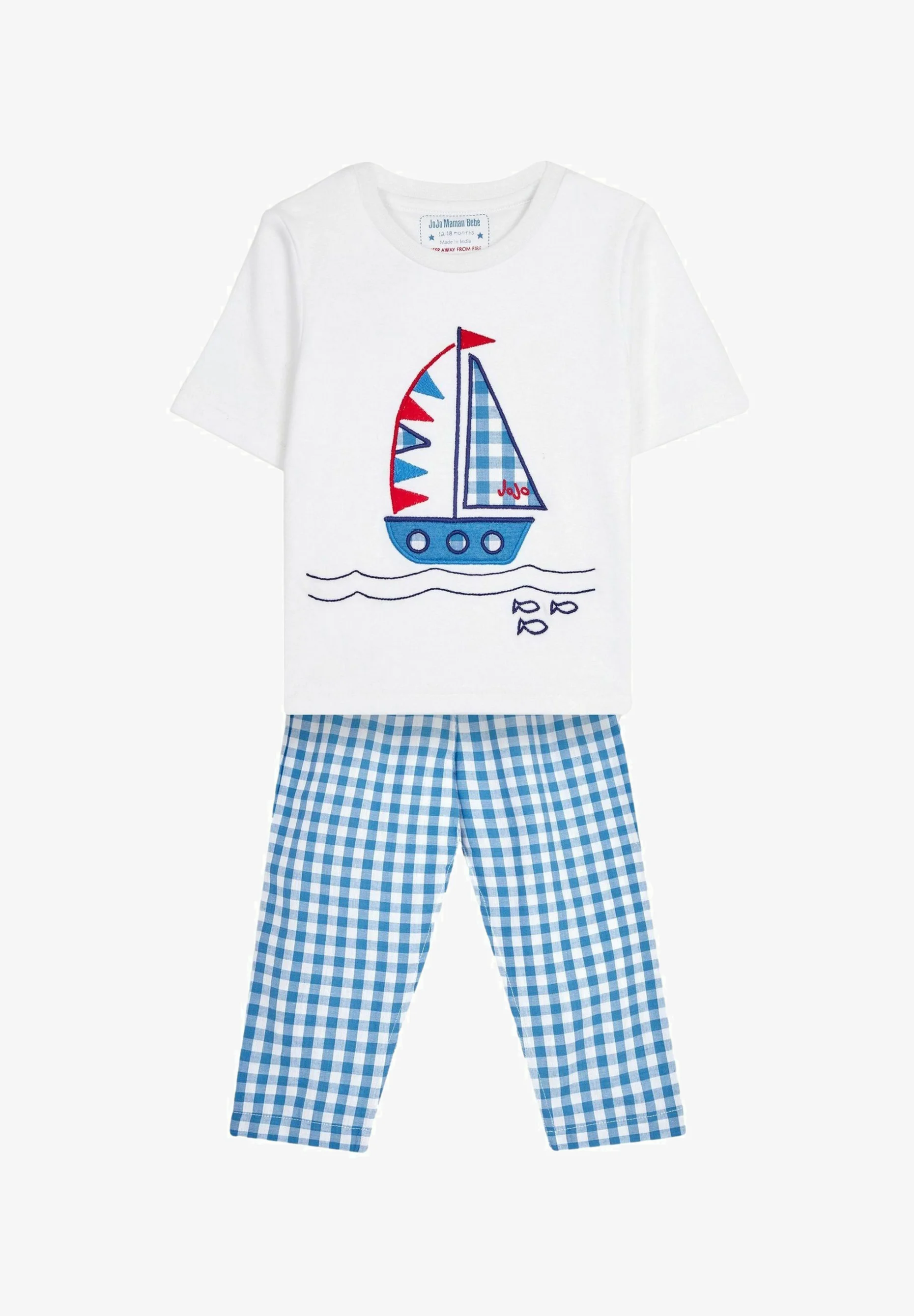 JoJo Maman Bébé BOAT MIX MATCH-REGULAR FIT SET - Pijamas