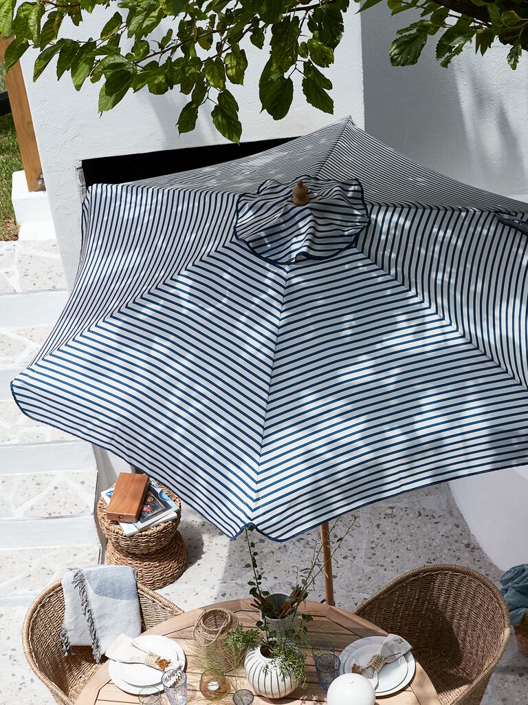 Parasol SKY HUK SKY HUK Ø200 naturalny/niebieski