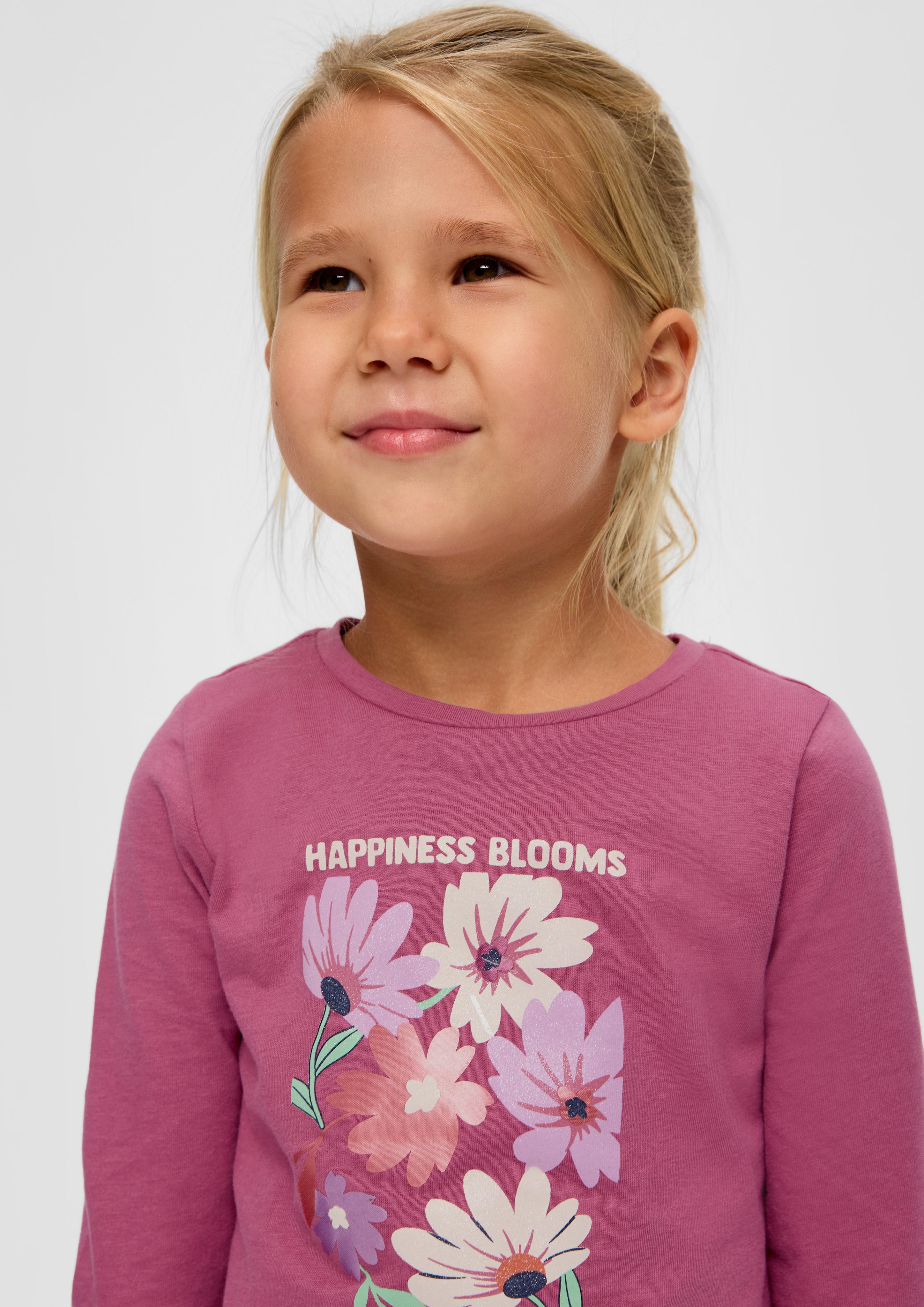 Longsleeve mit Effektprint  2133834-4592