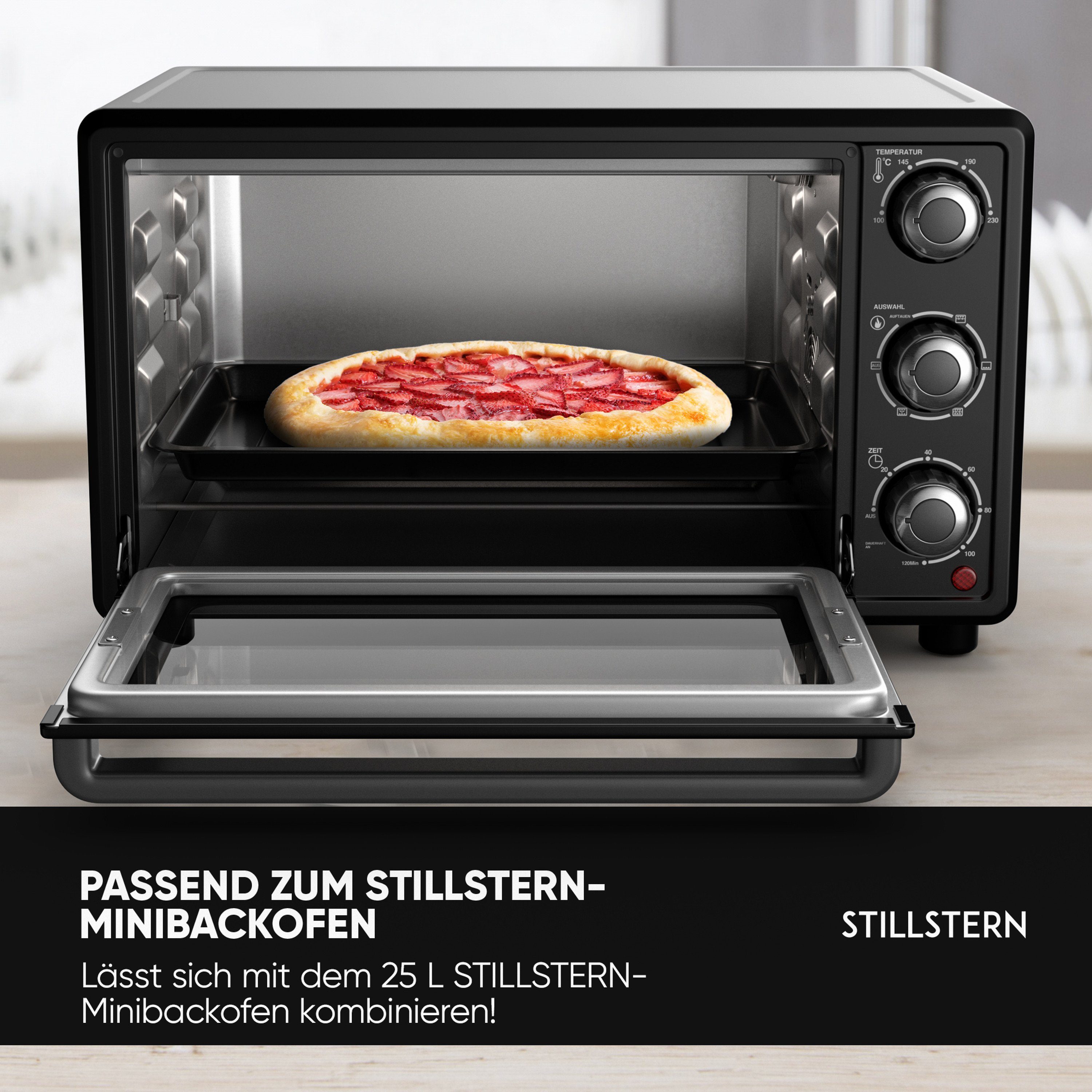 Stillstern Backblech für Stillstern 25L Minibackofen (MB25-MX 2G)